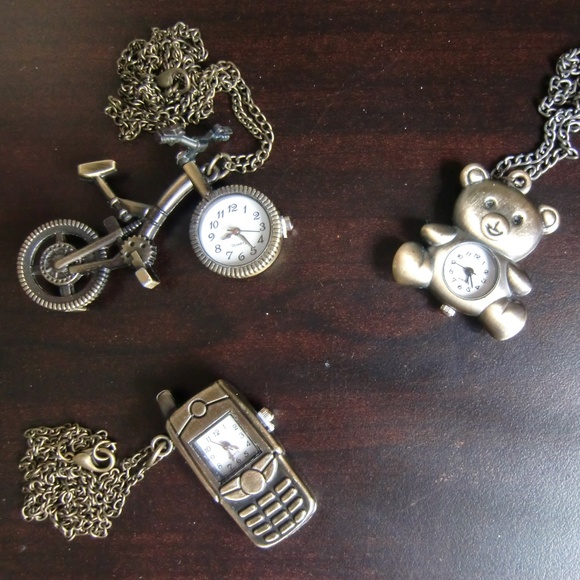 3 Necklace Watches - Picture 1 of 2